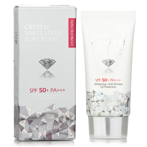 3W Clinic Crystal White Milky Sun Cream SPF 50+/PA+++  50ml