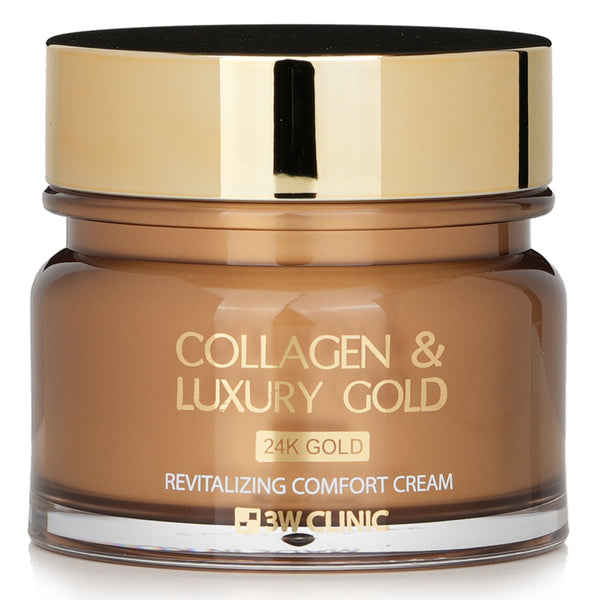 3W Clinic Collagen & Luxury Gold Revitalizing Comfort Gold Cream  100ml/3.53oz