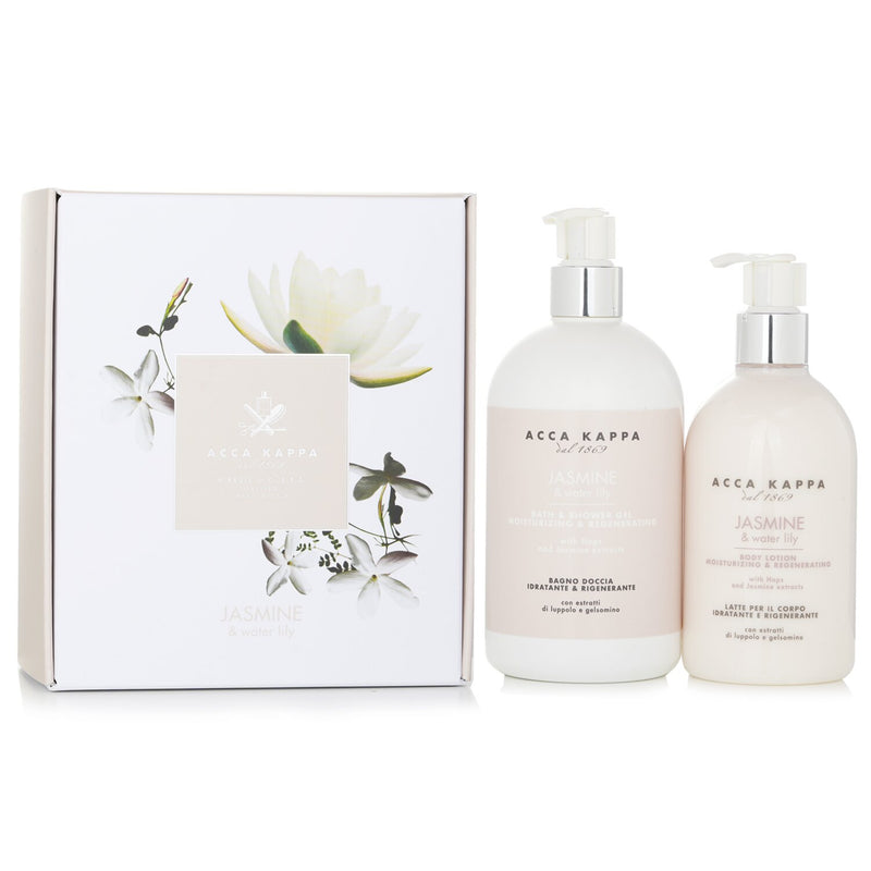 Acca Kappa Jasmine & Water Lily Body Care Gift Set:  2pcs