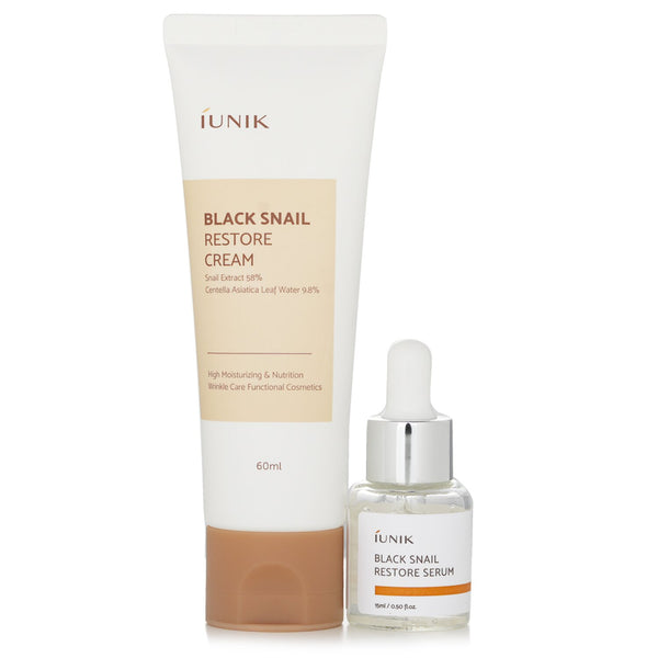 iUNIK Black Snail Edition Skin Care Set:  2pcs