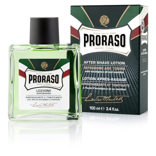 Proraso Green After Shave Lotion with Eucalyptus Oil 100ml/3.4oz
