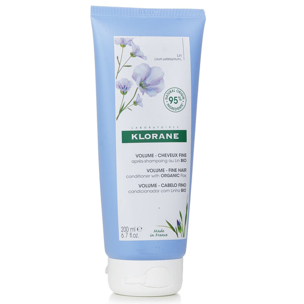 Klorane Conditioner With Organic Flax (Volume Fine Hair)  200ml/6.7oz