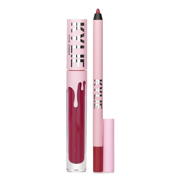 Kylie By Kylie Jenner Matte Lip Kit: Matte Liquid Lipstick 3ml + Lip Liner 1.1g - # 103 Better Not Pout  2pcs
