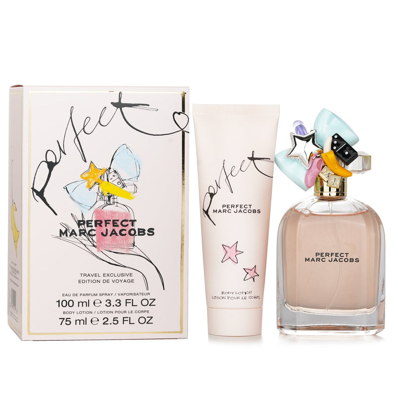 Marc Jacobs Perfect Travel Exclusive Edition De Voyage Coffret:  2pcs