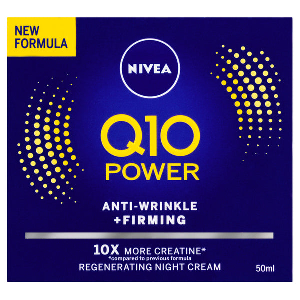 Nivea Q10 Plus Anti-Wrinkle Moisturising Night Cream 50ml/1.7oz