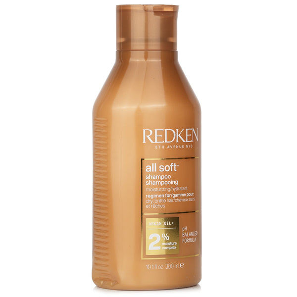 Redken All Soft Shampoo (For Dry Brittle Hair)  300ml/10.01oz