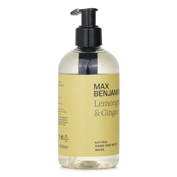 Max Benjamin Natural Hand & Body Wash - Lemongrass & Ginger  300ml