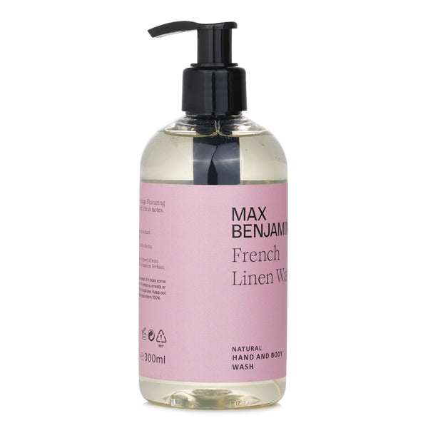 Max Benjamin Natural Hand & Body Wash - French Linen Water  300ml