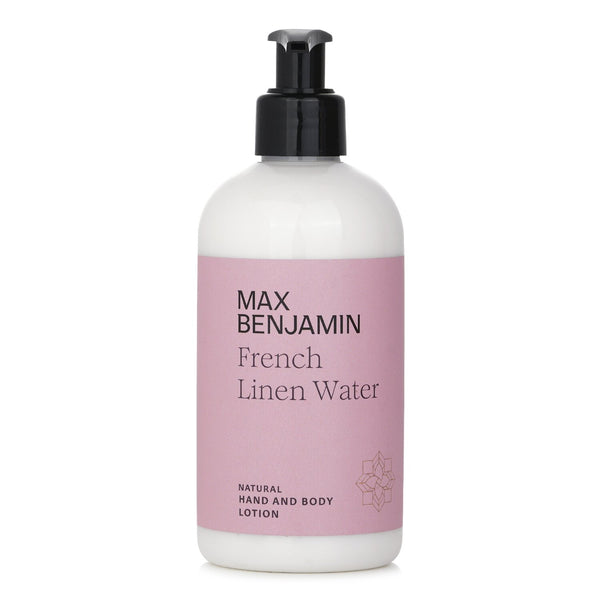 Max Benjamin Natural Hand & Body Lotion - French Linen Water  300ml