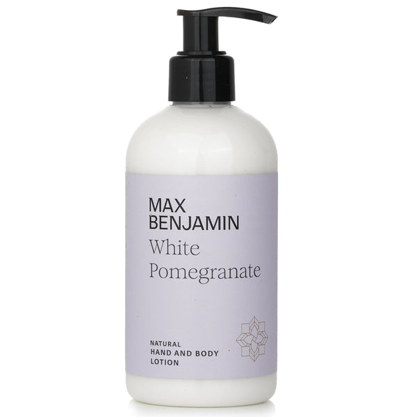 Max Benjamin Natural Hand & Body Lotion - White Pomegranate  300ml