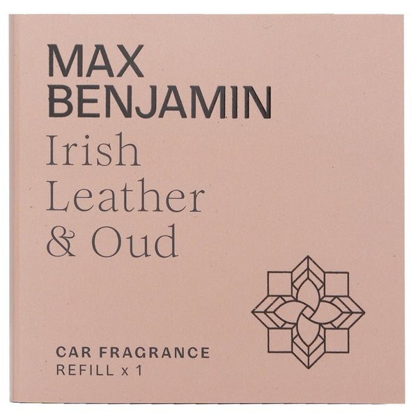 Max Benjamin Car Fragrance Refill - Irish Leather & Oud  1pc
