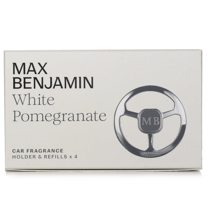 Max Benjamin Car Fragrance Gift Set - White Pomegranate  4pcs