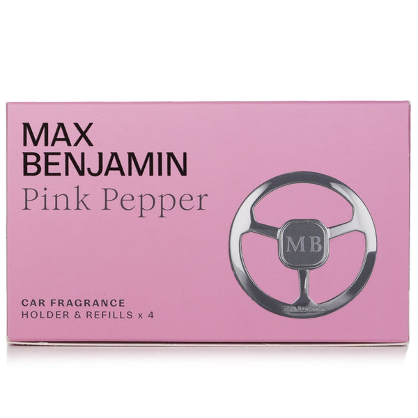 Max Benjamin Car Fragrance Gift Set - Pink Pepper  4pcs