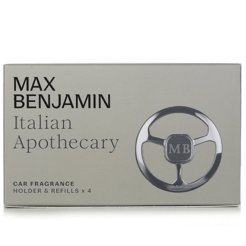 Max Benjamin Car Fragrance Gift Set - Italian Apothecary  4pcs