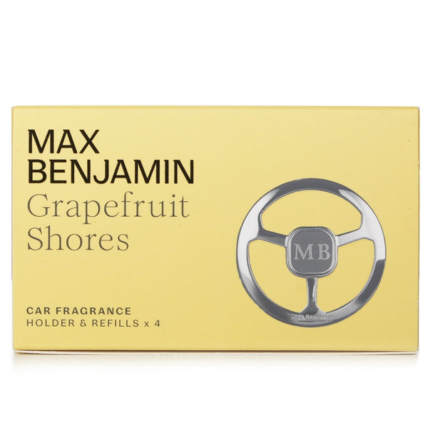 Max Benjamin Car Fragrance Gift Set - Grapefruit Shores  4pcs