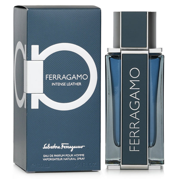 Salvatore Ferragamo Intense Leather Eau De Parfum Pour Homme Spray  100ml/3.4oz
