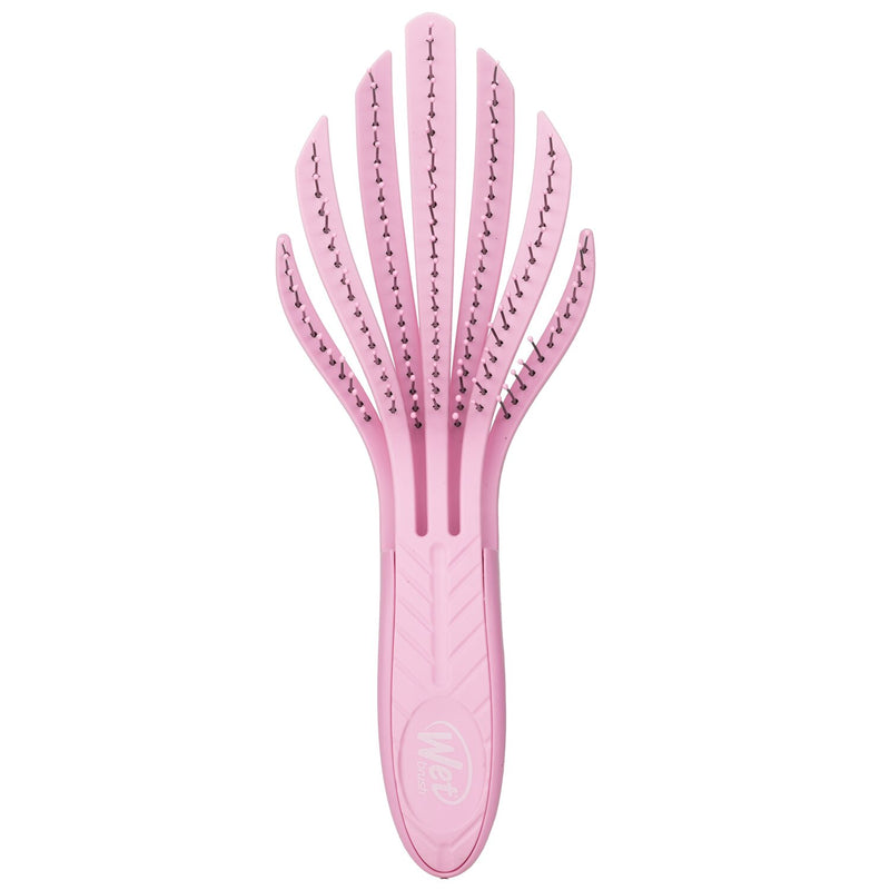 Wet Brush Go Green Curly Detangling Hair Brush - # Pink  1pcs