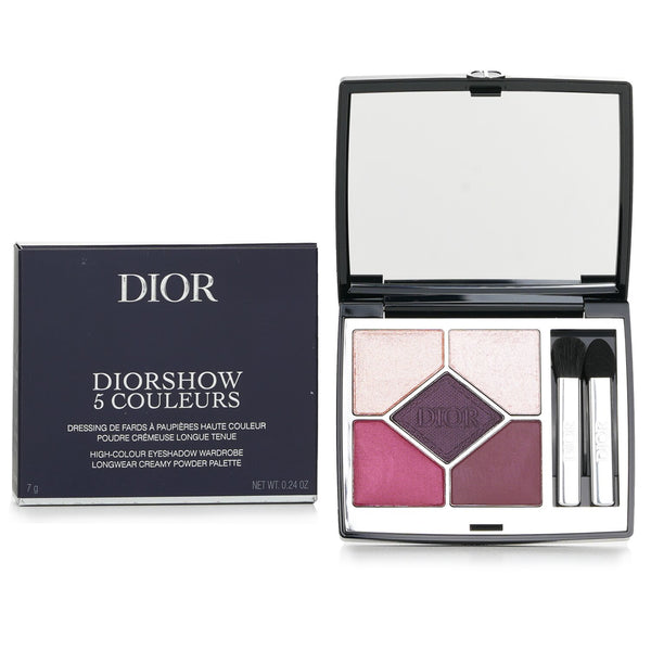 Christian Dior Diorshow 5 Couleurs Longwear Creamy Powder Eyeshadow Palette - # 183 Plum Tutu  7g/0.24oz