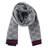 Gucci Unisex Guccissima Scarf 325806  Grey