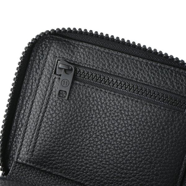 Maison Margiela Zip-around compact wallet  Black