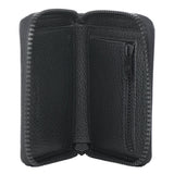 Maison Margiela Zip-around compact wallet  Black