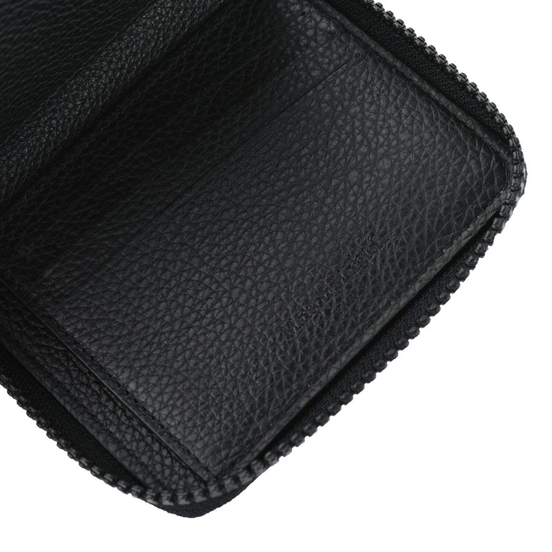 Maison Margiela Zip-around compact wallet  Black