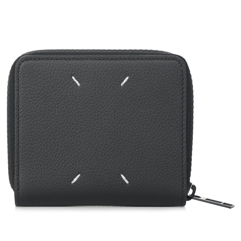 Maison Margiela Zip-around compact wallet  Black