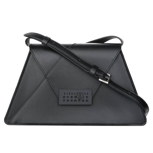 Maison Margiela MM6 Japanese leather shoulder bag  Black