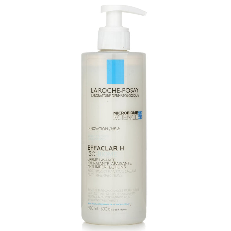 La Roche Posay Effaclar H Iso Biome Soothing Cleansing Cream  390ml