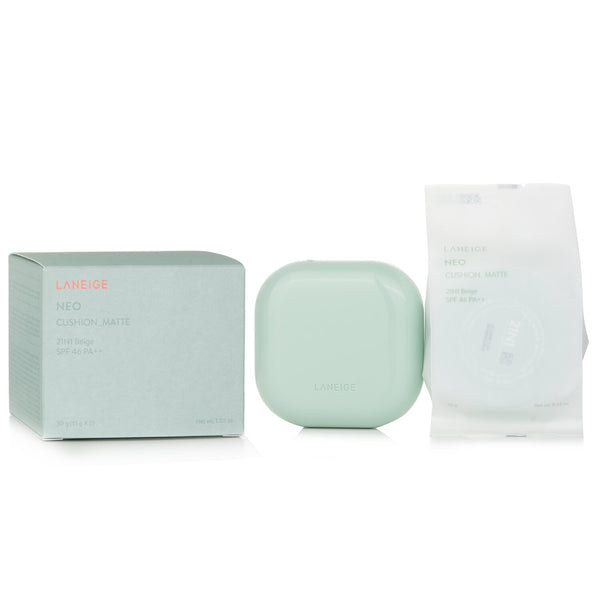 Laneige Neo Cushion Matte SPF46 - # 21N1 Beige 2x15g/1.05oz