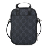 Gucci Interlocking G Mini Shoulder Bag 672952  Black