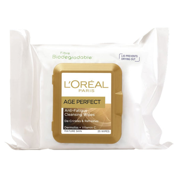L'Oreal Paris Age Perfect Cleansing Wipes 25 Wipes