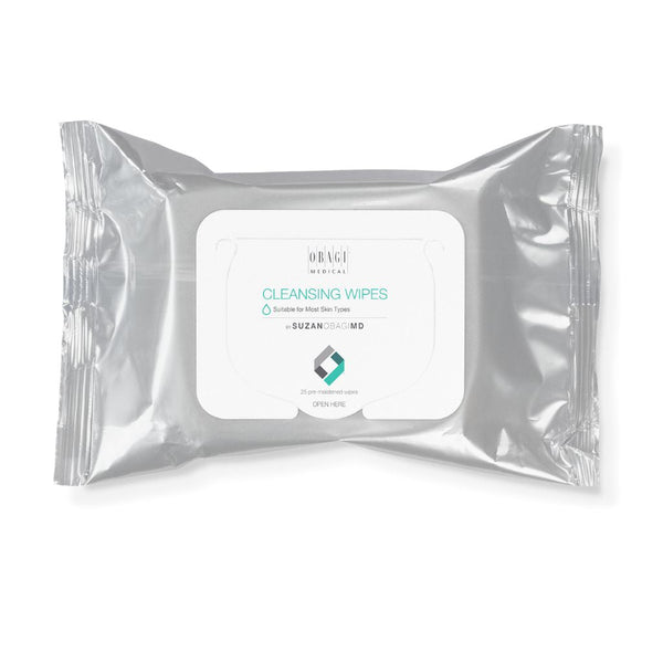Obagi On The Go Cleansing And Makeup Removing Wipes 25pc