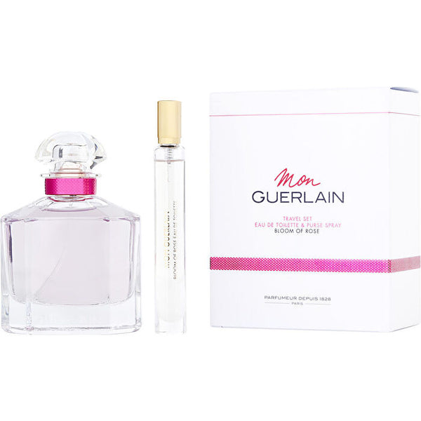 Guerlain Mon Guerlain Bloom Of Rose Eau De Toilette Spray 100ml/3.4oz & Eau De Toilette Purse Spray 10ml/0.33oz