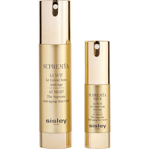 Sisley Prestige Supremya At Night The Supreme Anti-aging Set - Skin Care & Eye Serum 15ml/0.5oz 2pcs 50ml/1.7oz