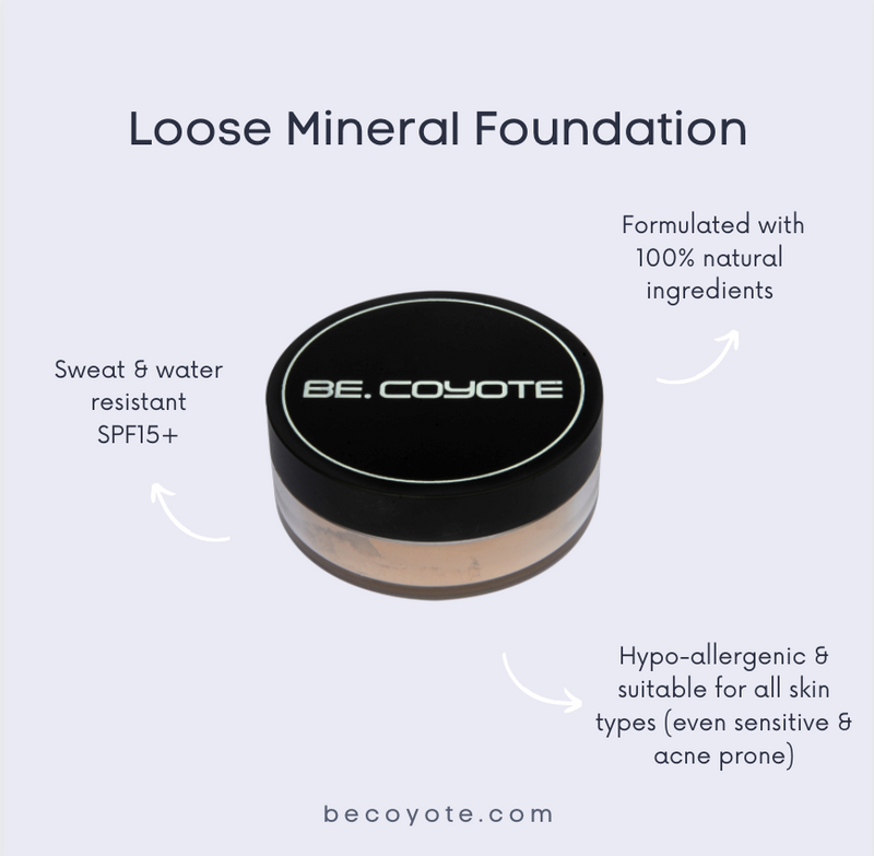 Be Coyote Loose Mineral Foundation 8g MF09