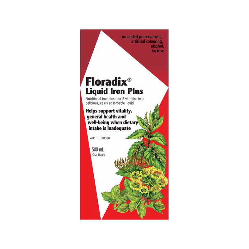 Floradix Liquid Iron Plus 500ml Oral Liquid