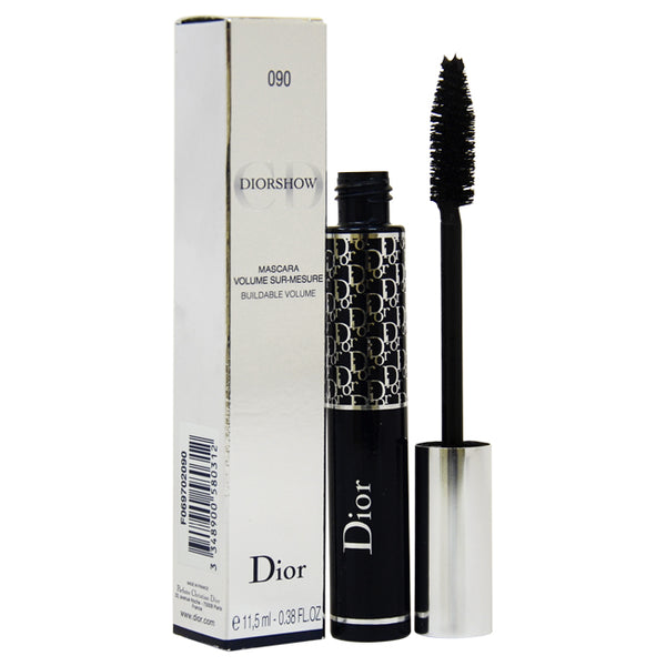 Christian Dior Diorshow 24h Wear Buildable Volume Mascara - 090 Black by Christian Dior for Women - 0.33 oz Mascara