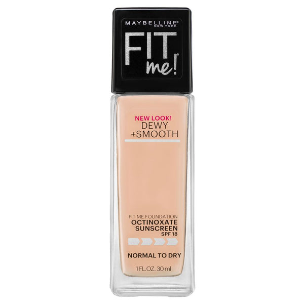 Maybelline Fit Me Dewy + Smooth Foundation 30ml Nude Beige