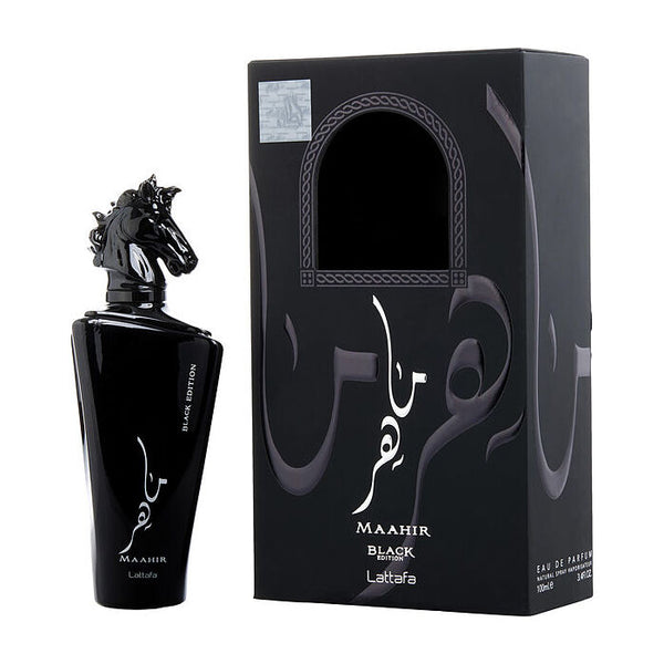 Lattafa Maahir Black Edition Eau De Parfum Spray (Unisex) 100ml/3.4oz