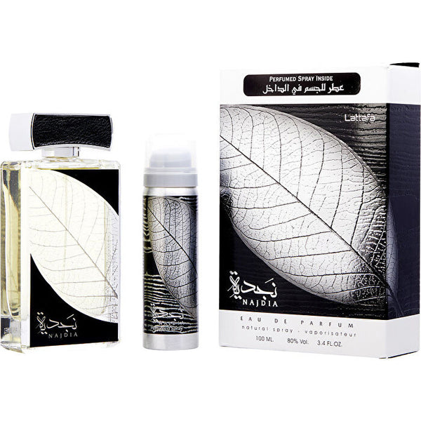 Lattafa Najdia Eau De Parfum Spray Plus Deodorant 3.4 oz 100ml/3.4oz