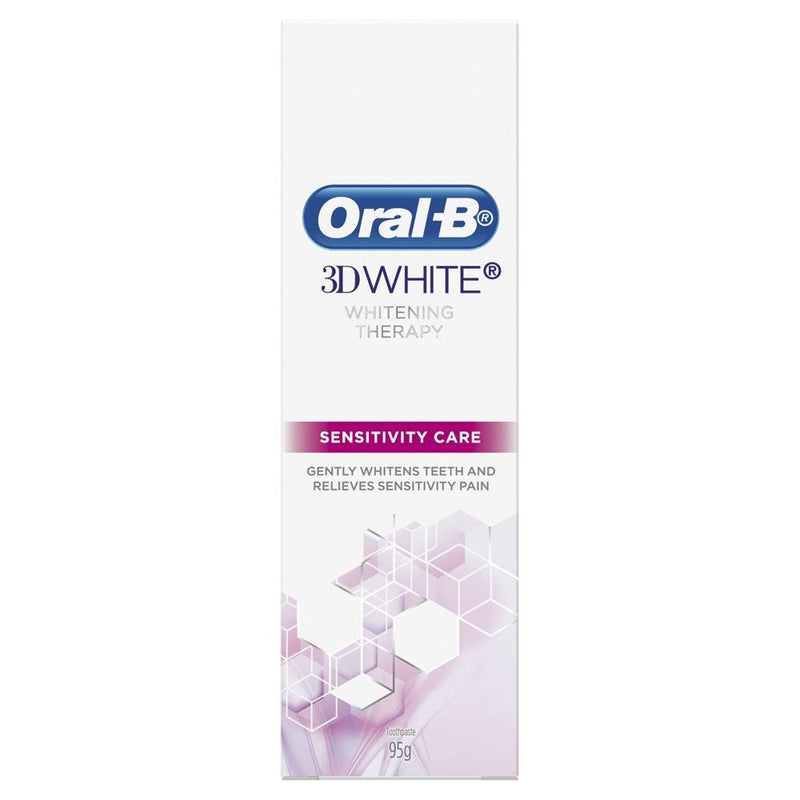Oral B Toothpaste 3D White Sensitive Care 95g