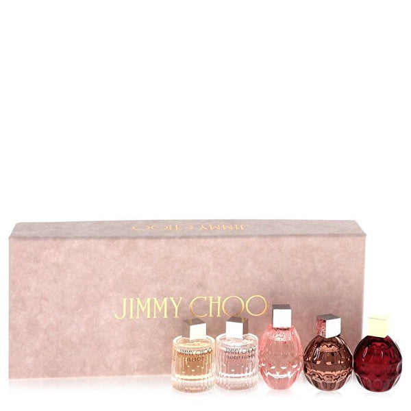 Jimmy Choo Woman Mini Set 5x 4.5ml (jimmy Choo Eau De Parfum & Illicit Flower Eau De Toilette & L'eau Eau De Toilette & Ilicit Eau De Parfum & Fever Eau De Parfum)