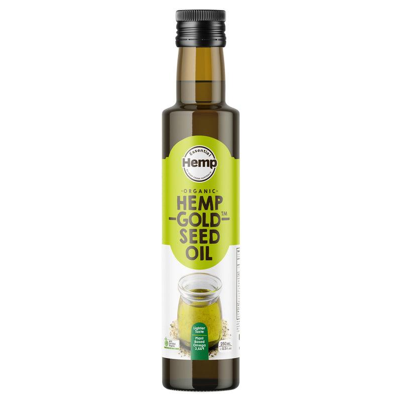 Essential Organic Hemp Gold Seed Oil 250ml