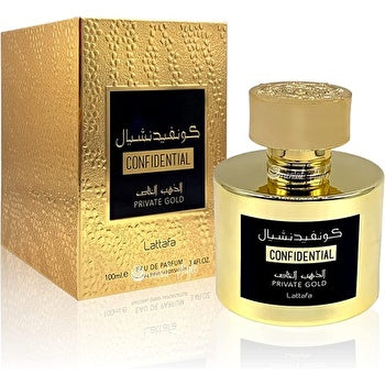 Lattfa Confidential Private Gold Men's Perfume 100ml