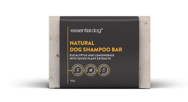 Essential Dog Neem Shampoo Bar Eucalyptus & Lemongrass 100g