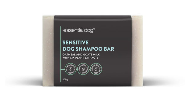 Essential Dog Sensitive Shampoo Bar Oatmeal & Goats Milk 100g