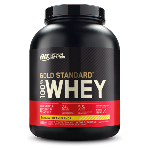 Optimum Nutrition Gold Standard 100% Whey 2.27kg- Banana