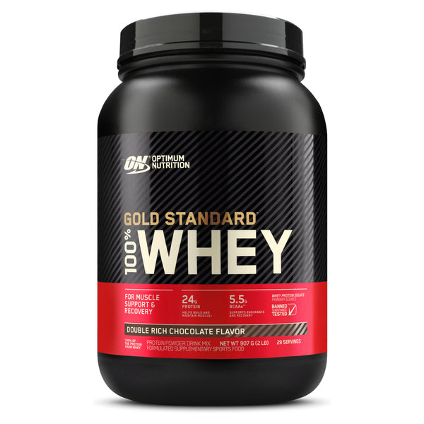 Optimum Nutrition Gold Standard 100% Whey 909g - Double Rich Chocolate