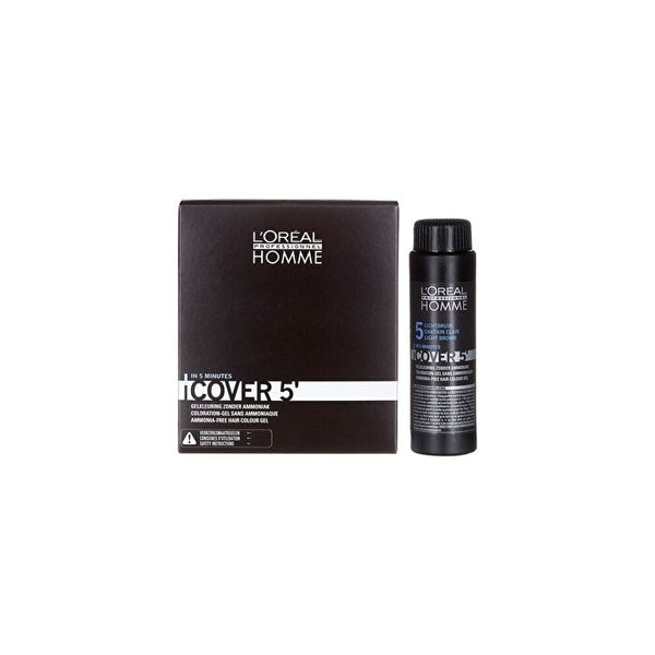 L'Oreal Professionnel Homme Cover 5' __. 5 Light Brown 50ml/1.7oz